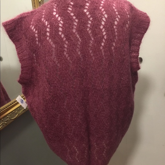 Mohair Sweater Vest Size XL Like New FINAL DROP - Picture 4 of 5